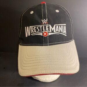 WWE 2015 Official WRESTLEMANIA 31 Hat Cap One size Adult Black 3/29/2015 Levi's